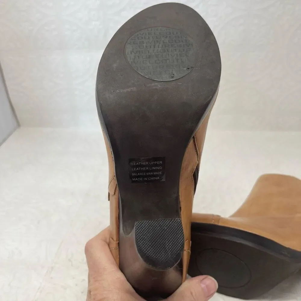Biviel heeled ankle booties Sz 40